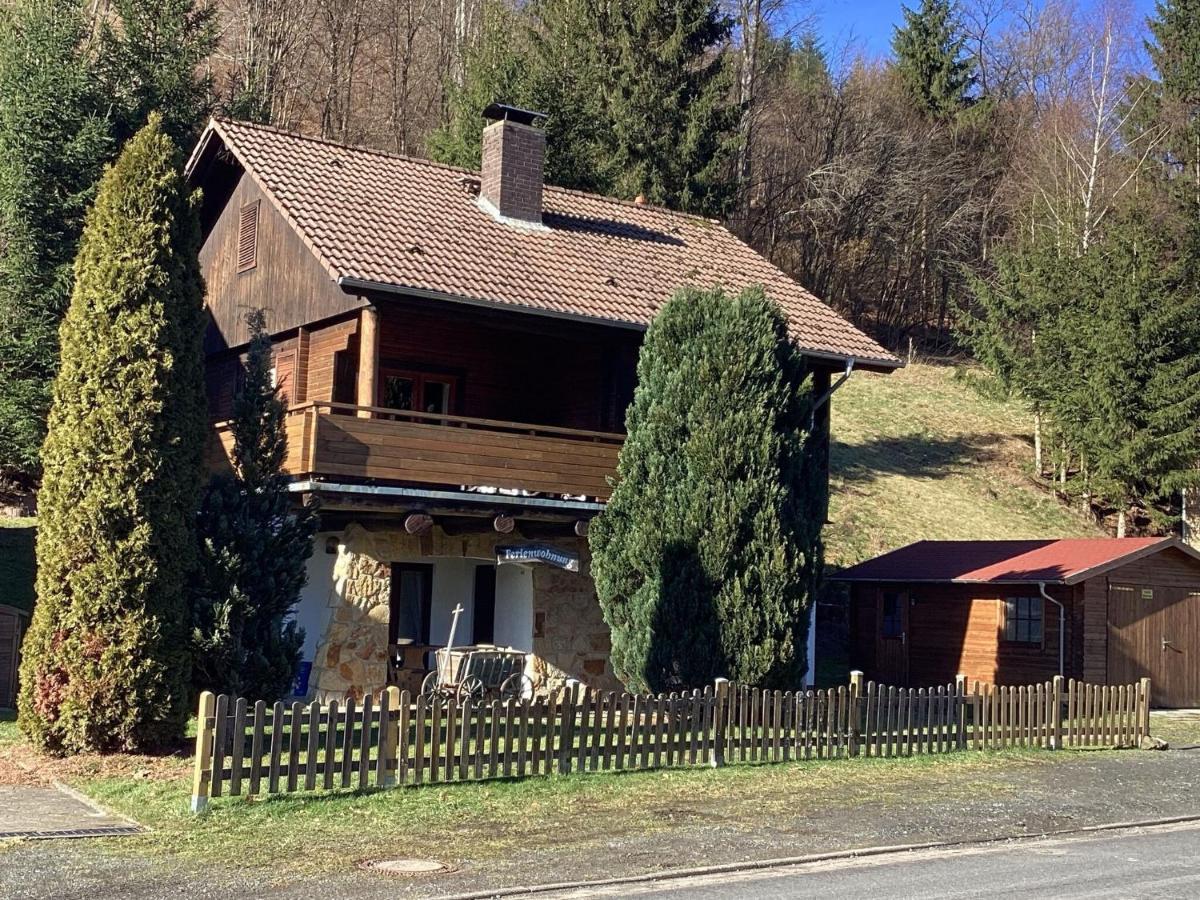 Detached Holiday Residence In The Wonderfully Beautiful Harz Kamschlacken المظهر الخارجي الصورة