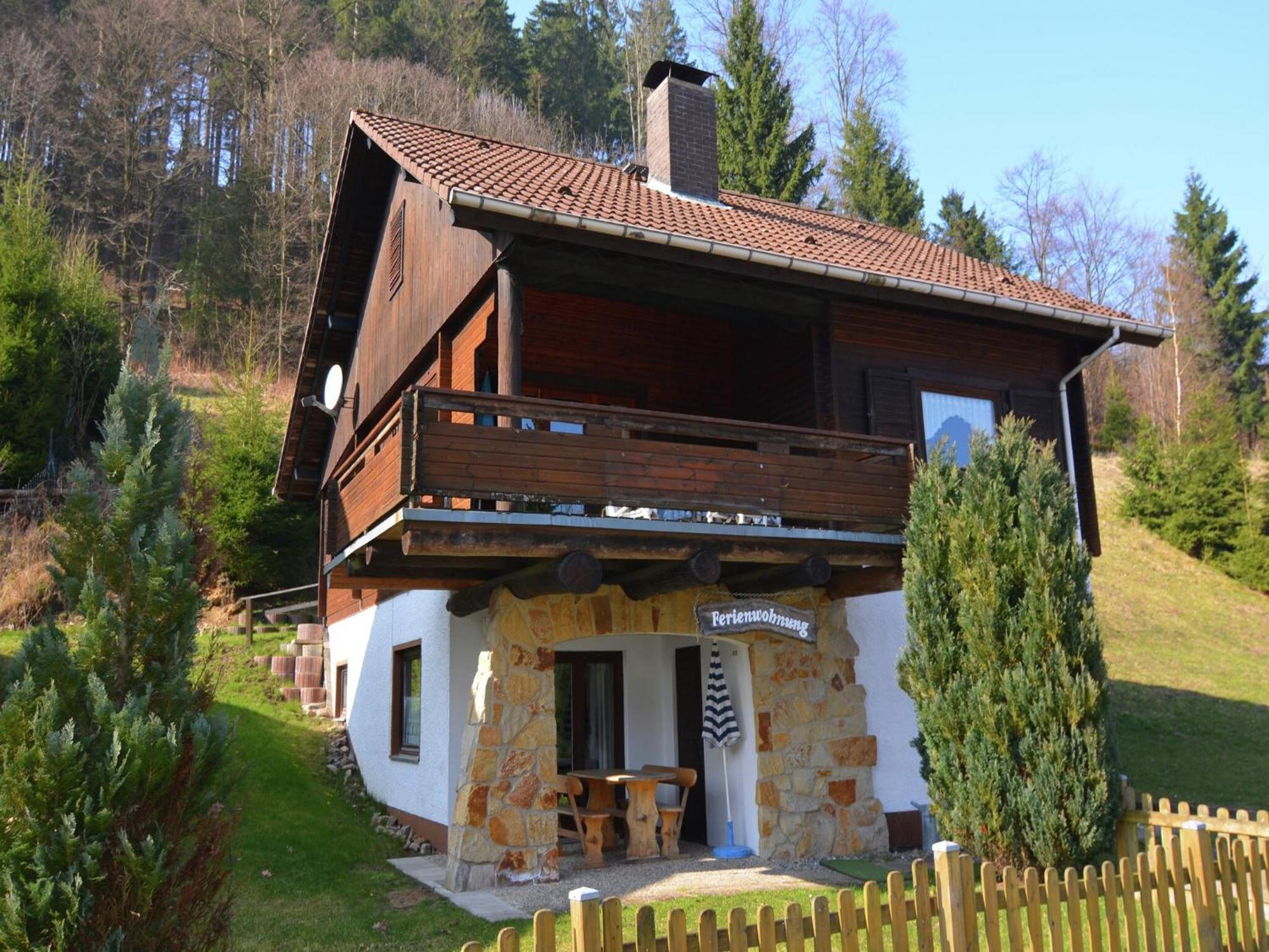Detached Holiday Residence In The Wonderfully Beautiful Harz Kamschlacken المظهر الخارجي الصورة