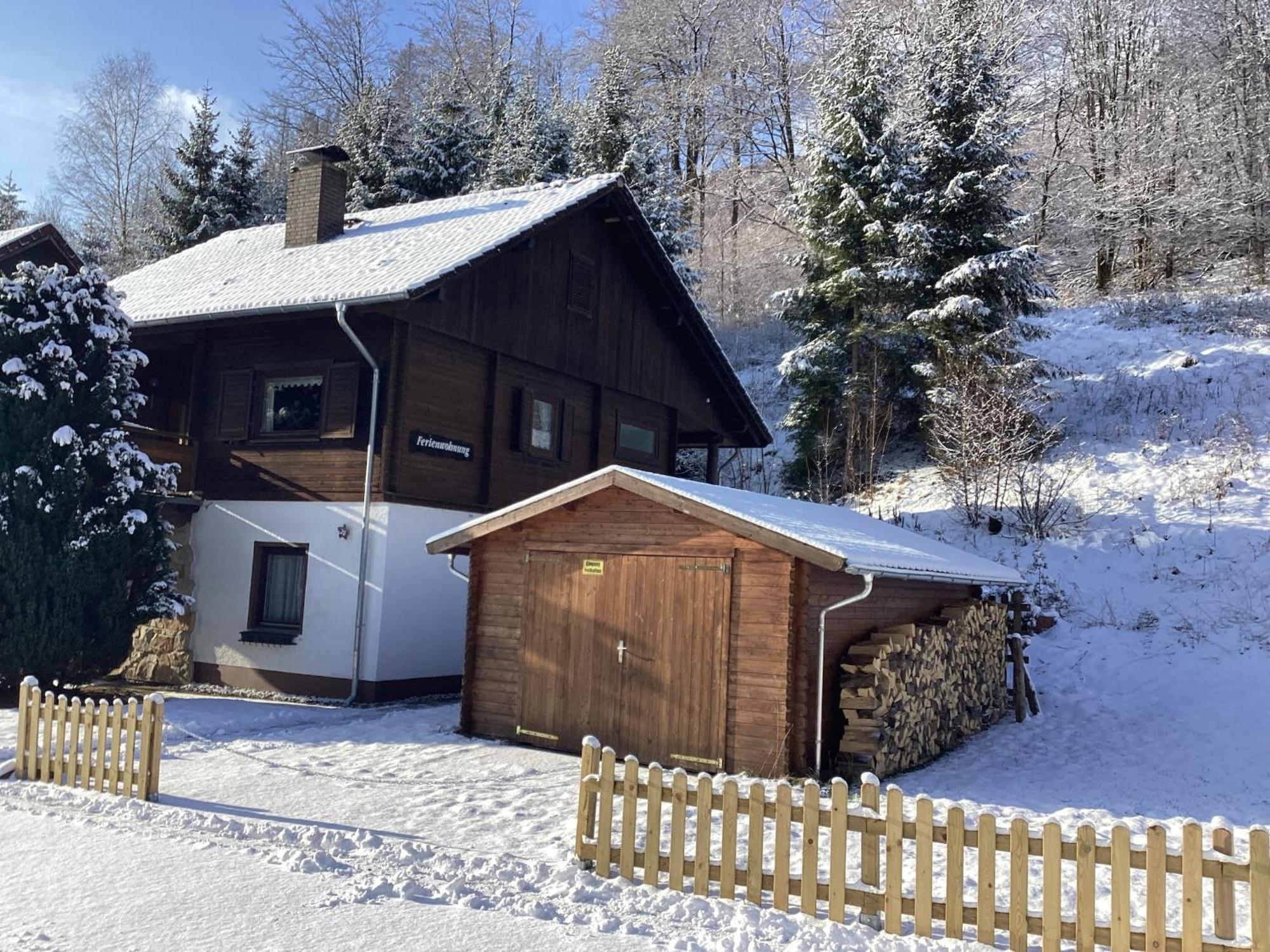 Detached Holiday Residence In The Wonderfully Beautiful Harz Kamschlacken المظهر الخارجي الصورة